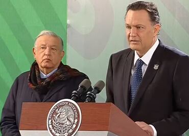 AMLO destaca trabajo con Mauricio Kuri