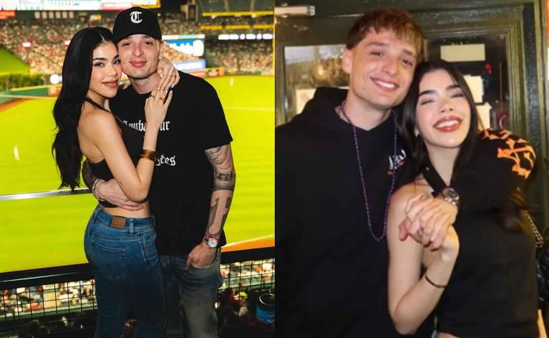 Kenia Os y Peso Pluma. Foto: Instagram oficial.