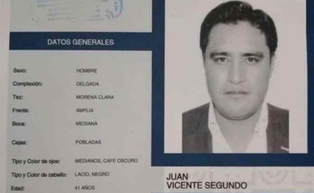 Juan Vicente Segundo, desaparecido el 25 de agosto en la alcaldía Álvaro Obregón. Foto: Especial