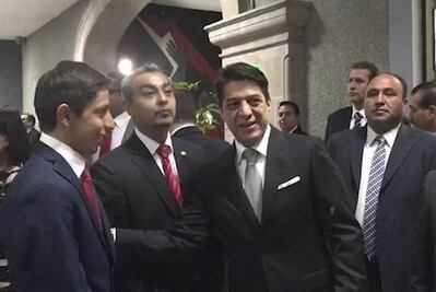 Llegan invitados a toma de protesta de Alfredo del Mazo