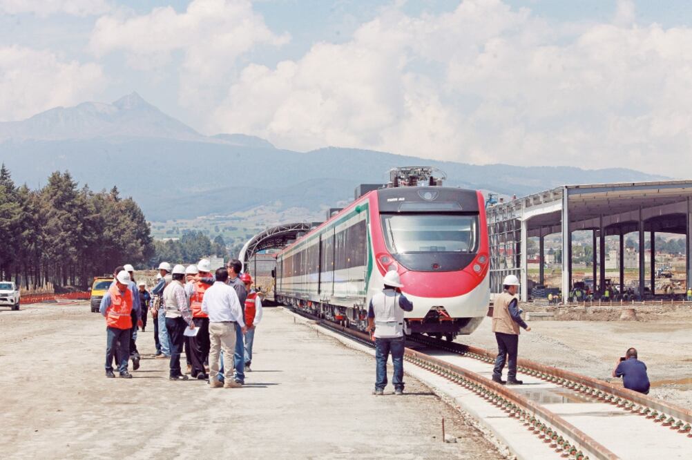 La Secretaría de comunicaciones y Transportes indicó que comenzaron las pruebas del Tren Interurbano desde la terminal del municipio de Zinacantepec. (ARCHIVO EL UNIVERSAL)