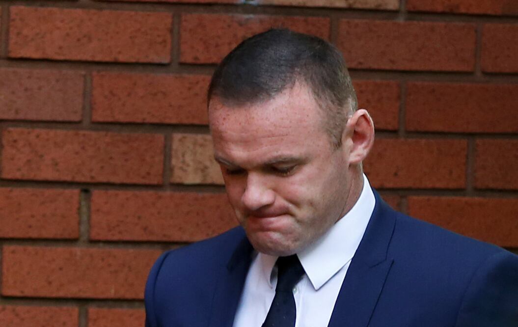 Reuters. Rooney saliendo de los juzgados en Manchester