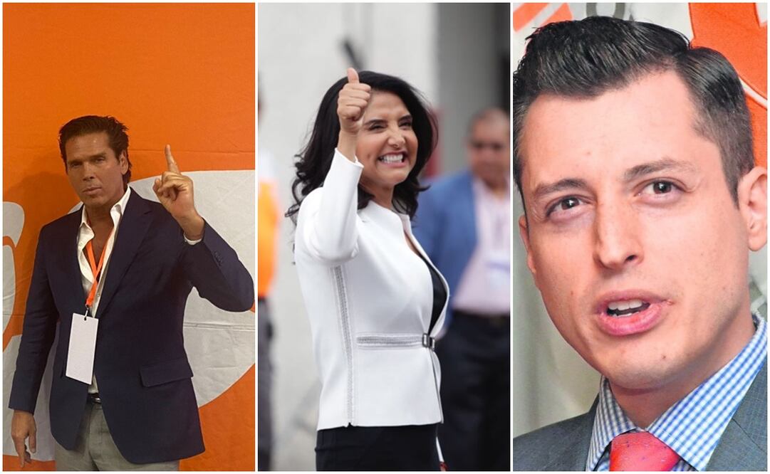 El actor Roberto Palazuelos se afilió a Movimiento Ciudadano rumbo a las elecciones de 2024. Foto: Facebook / Roberto Palazuelos Badeaux / Alejandra Barrales, candidata de la coalición Por la Ciudad de México. Foto: Iván Stephens/EL UNIVERSAL / Luis Donaldo Colosio Riojas, alcalde de Monterrey, Nuevo León. Foto: Archivo | El Universal