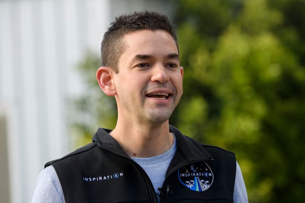 Jared Isaacman, fundador y director ejecutivo de Shift4 Payments. Foto: AFP