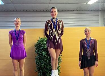 Andrea Montesinos conquista la medalla de oro en la NRW Thophy de Patinaje Artístico