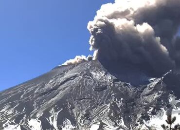 Actividad del Popocatépetl este sábado 19 de octubre; ceniza podría llegar a la CDMX