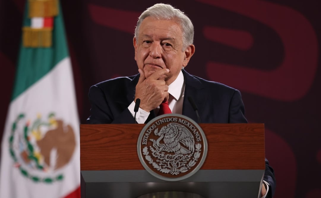 López Obrador en su conferencia del 5 de septiembre. Foto: Diego Simón Sánchez / EL UNIVERSAL