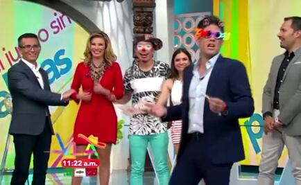 Ingrid Coronado pasa momento bochornoso en vivo