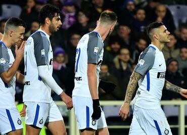Inter deja ir la victoria ante Fiorentina