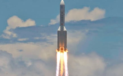 Sonda china a Marte manda su primera fotografía del planeta rojo