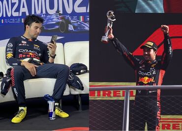 Checo Pérez fue captado en medio de un emotivo momento; hizo una videollamada con su familia