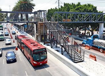 Avanzan obras en estación La Raza