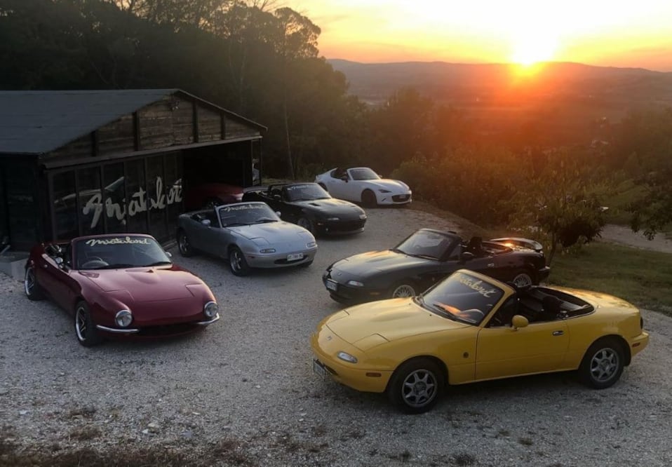 Este hotel temático reúne a los apasionados del Mazda MX-5.