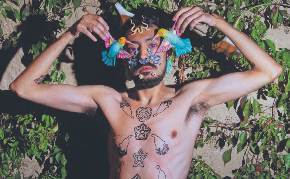 Lechedevirgen Trimegisto, Linaje Xochihua.Su propuesta se sale de los cartabones e incluso le es insuficiente el espectro LGBTQ+. Foto en colaboración con Herani Enrique.