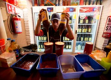 Botanas y cerveza, ganones del Mundial