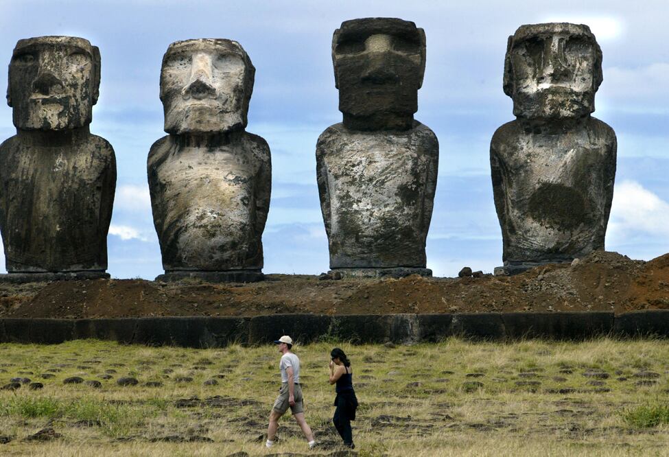 Rapa Nui se encuentra en la Polinesia, a tres mil 700 km de la ciudad chilena de Caldera. (Foto: Reuters/Carlos Barria)