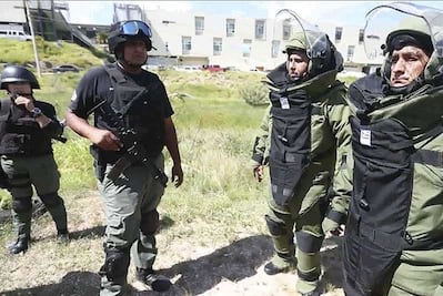 Comando. Crea fiscalía de Chihuahua su escuadrón antibombas