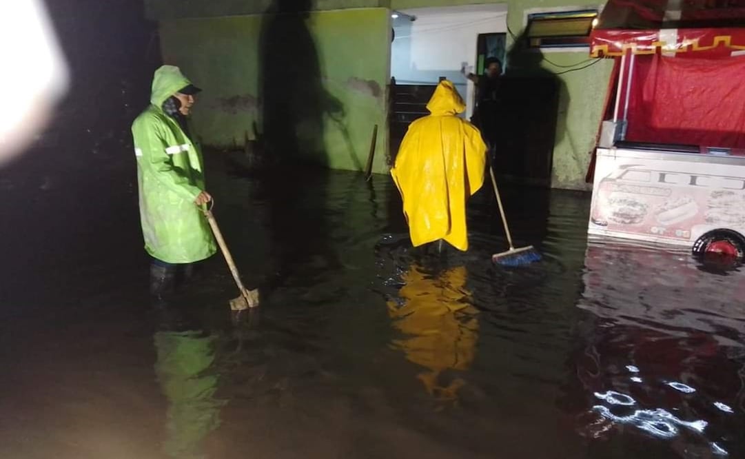 Ana Muñiz Neira, presidenta municipal, reconoció que ésta fue la lluvia más intensa registrada en lo que va del año. Foto: Especiales