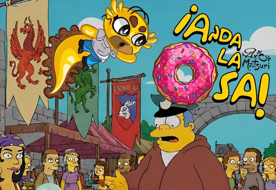 Cosplayers, bazar y experiencias inmersivas darán vida al universo de Springfield este fin de semana. Foto: @axomatsuri