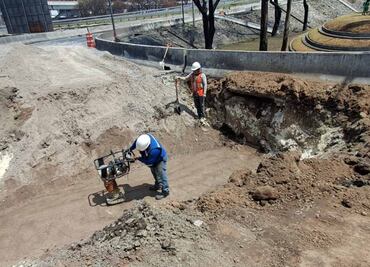 Secretaría de Gestión Integral del Agua concluye trabajos en grieta geológica en Puente de la Concordia