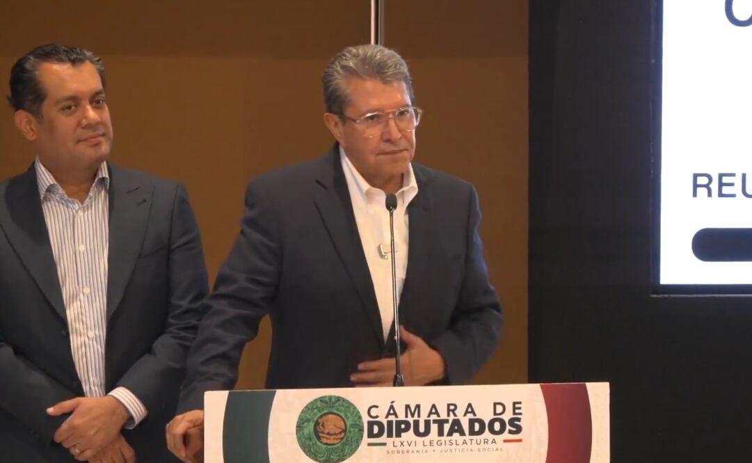 Sergio Gutiérrez Luna y Ricardo Monreal. Foto: Especial