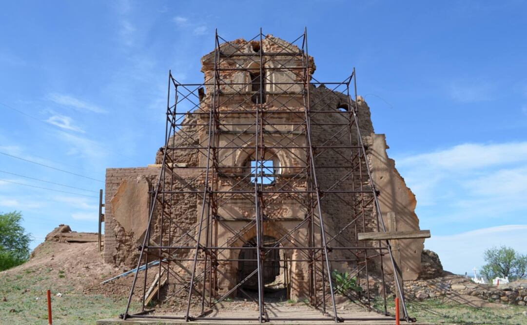 El pueblo, que comenzó su historia hace mil 200 años, ha sufrido fuertes cambios de temperatura. Foto: Cortesía INAH