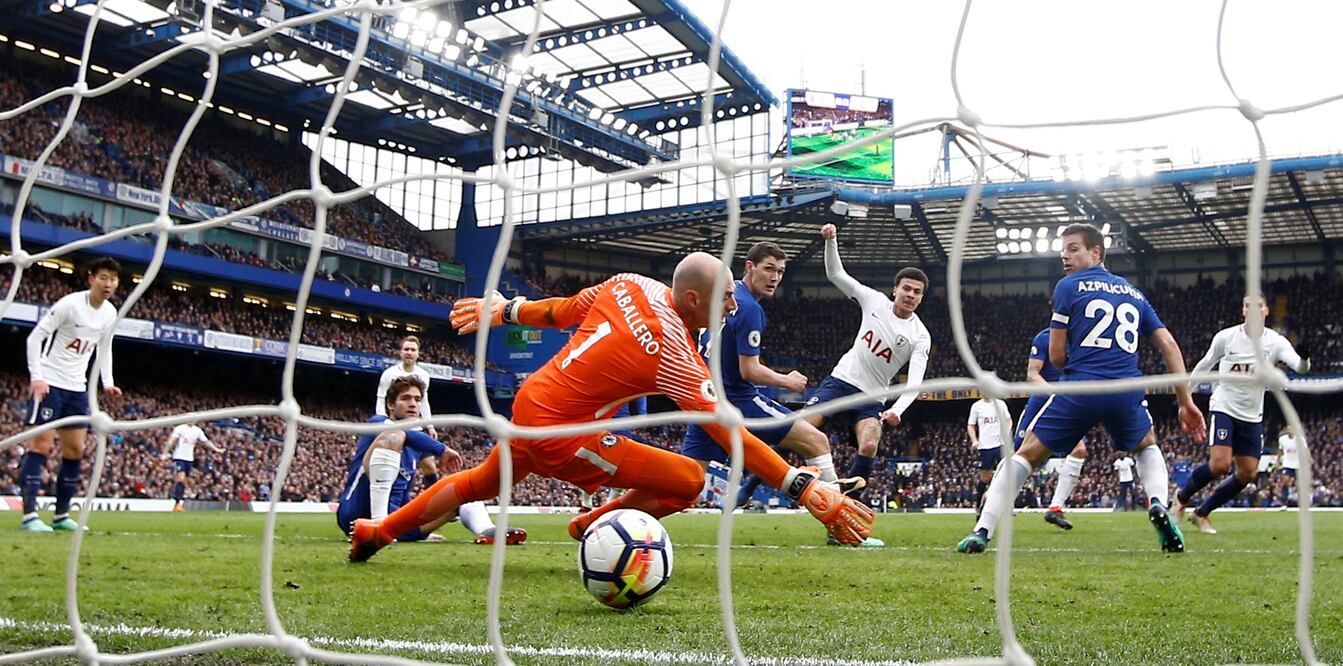 REUTERS. Chelsea vs Tottenham