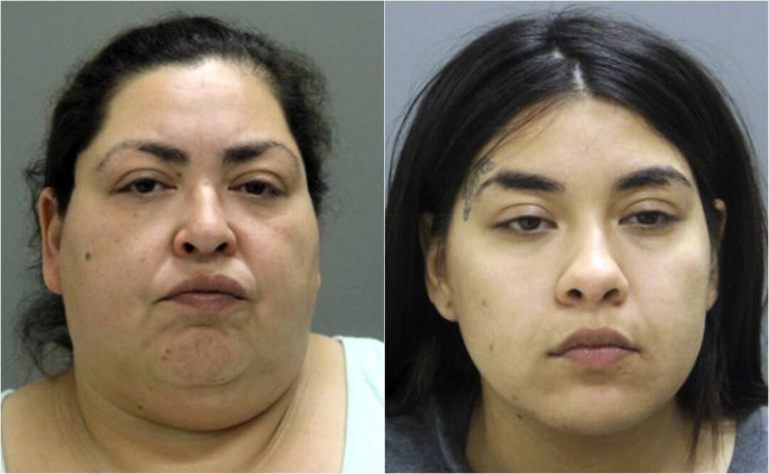 Clarisa Figueroa, de 46 años de edad, y su hija de 24 años Desiree (Foto: AFP)