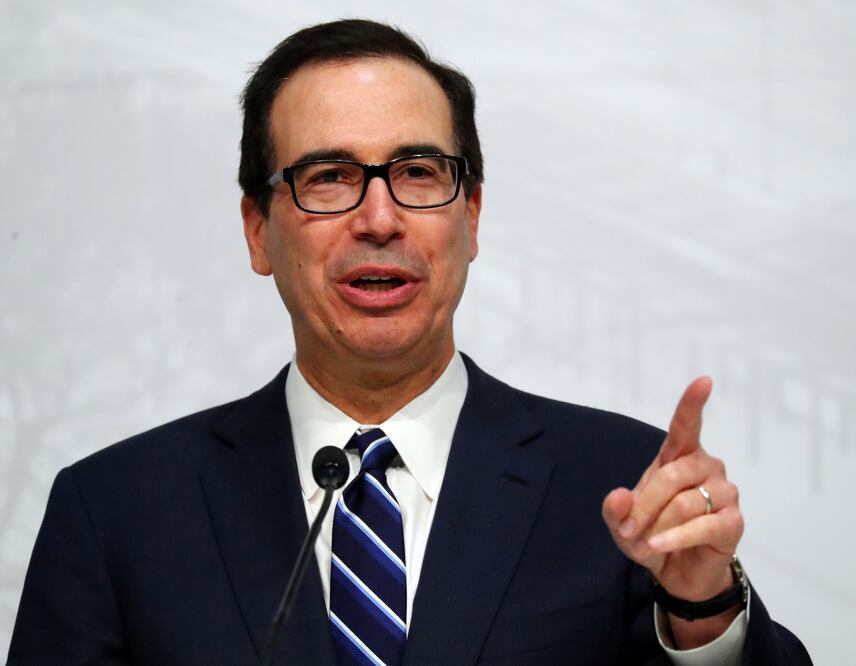 El secretario del Tesoro estadounidense, Steven Mnuchin. Foto: 
