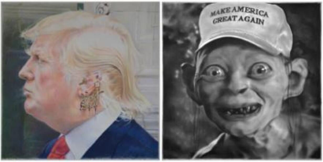 Arte contra Donald Trump