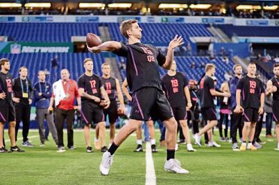 Josh Rosen brilla en NFL Combine