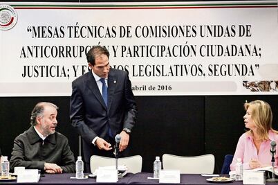 Frenan en Senado discusión de las leyes anticorrupción