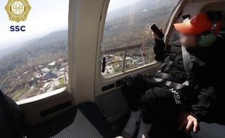 SSC CDMX y organización "Ambulancia de los Deseos México" cumplen sueño a menor; deseaba sobrevolar la capital en helicóptero