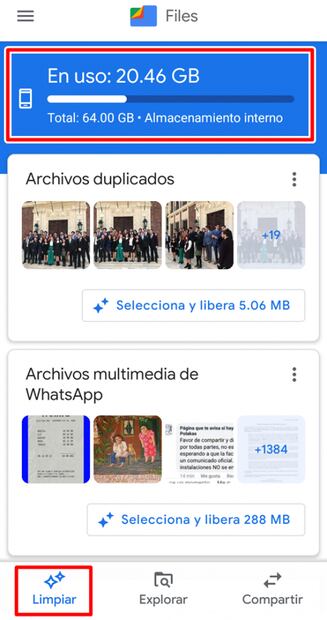¿Memoria llena? Aquí te decimos cómo liberar espacio en tu Android
