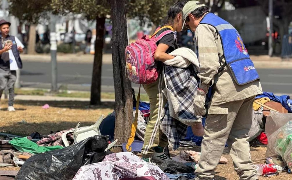 Alcaldía Cuauhtémoc desmantela 48 campamentos en vía pública; ofrece alternativas a personas en situación de calle.
Foto: Especial.