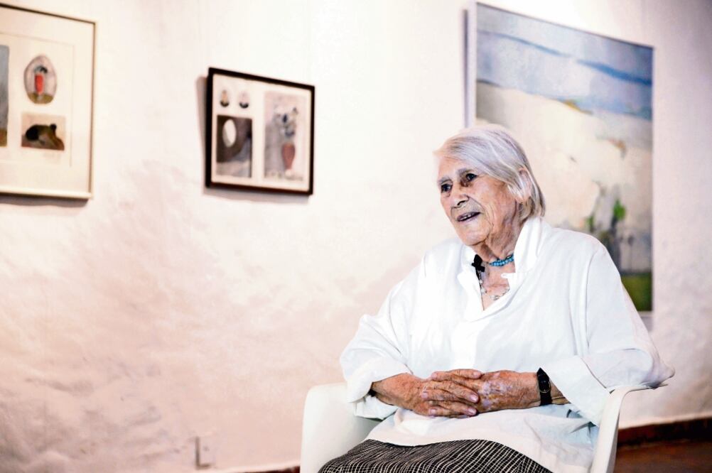 Joy Laville, quien fuera esposa del escritor Jorge Ibargüengoitia, falleció ayer en Cuernavaca (ARCHIVO EL UNIVERSAL)