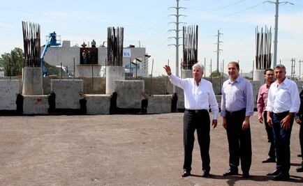 Moreno Valle y SCT supervisan construcción de segundo piso en Puebla