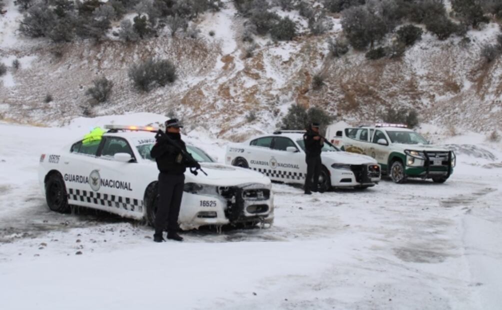 Nevada pinta de blanco municipios de Chihuahua; cierran tránsito vehicular con Sonora