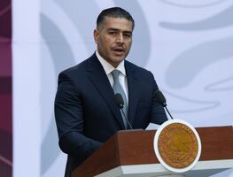 Harfuch anuncia visita a Uruapan a petición de la alcaldesa Grecia Quiroz; gabinete mantendrá reuniones con productores, resalta