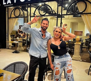 Poncho de Nigris se burla de cejas de Wendy Guevara: "como yo en la Casa de los Famosos" 