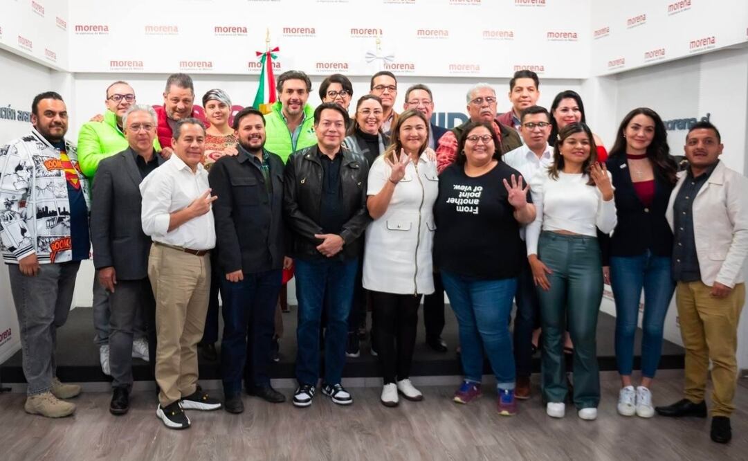 Morena designa a sus representantes para las elecciones en Coyoacán, Tlalpan y Azcapotzalco. Foto: X Morena CDMX (@MorenaCiudadMex)