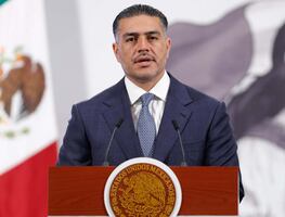 Conferencia de prensa del Gabinete de Seguridad sobre el asesinato del presidente municipal de Uruapan, Carlos Manzo; sigue aquí el mxm