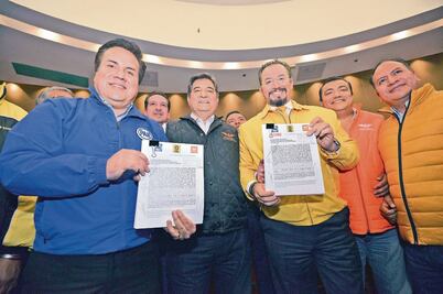 Registran PAN, PRD y MC coalición en Edomex 