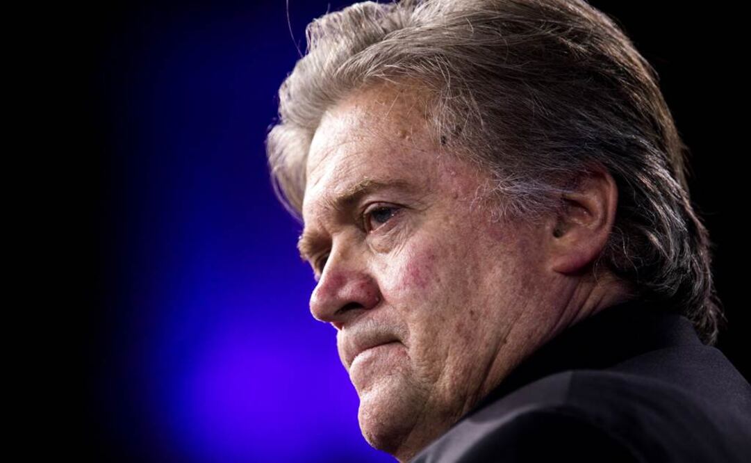  Steve Bannon, antiguo estratega jefe de Donald Trump.  Foto: EFE