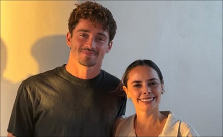 Charles Leclerc visitó Cancún; presidenta municipal presumió foto con el piloto de Ferrari