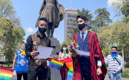 Jesús y Danny logran casarse en Toluca dos años después de ser rechazados por juez 