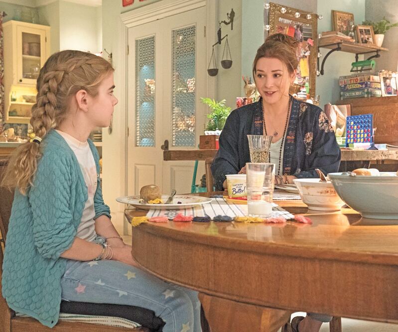 La actriz interpreta a Phyllis, una novelista romántica recién divorcida. FOTOS: DISNEY Y CORTESÍA