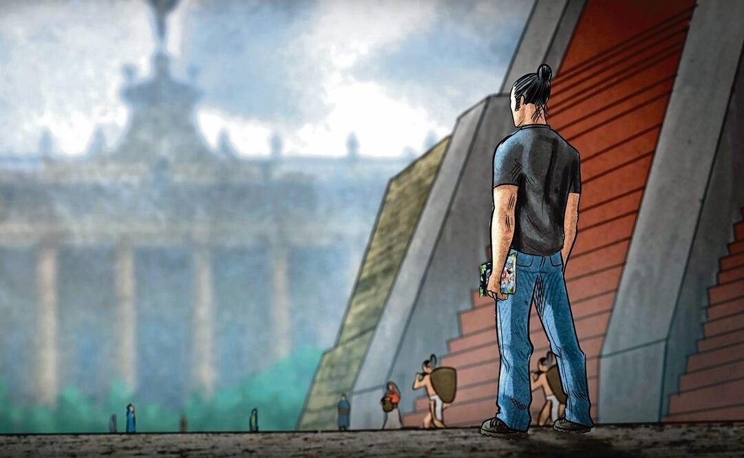 Para el actor, el corto animado en 2D es un manifiesto para hablar de nuestra historia de 500 años que, considera, nos han borrado. (27/03/2025) Foto: Horacio García Rojas