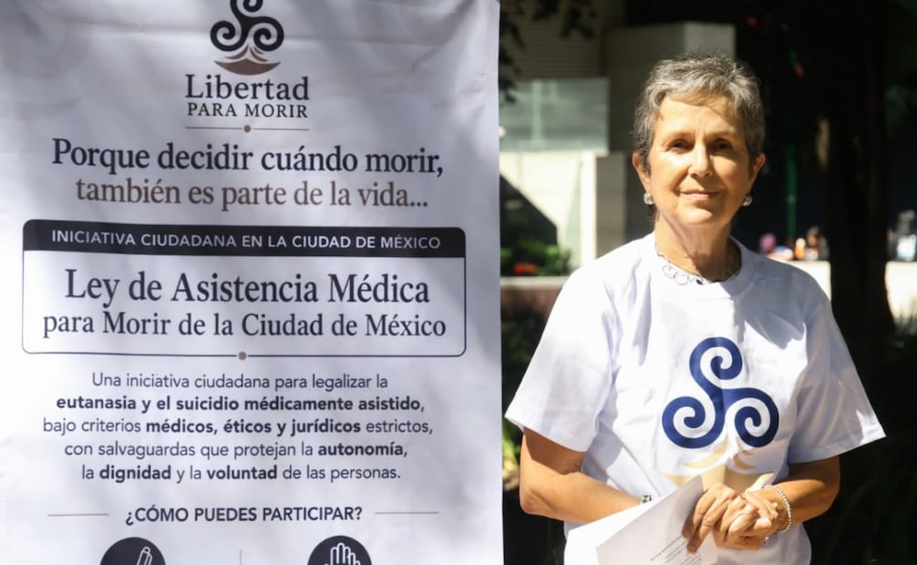 Colectivo busca recabar 20 mil firmas para impulsar muerte asistida en CDMX; iniciativa podría llegar al Congreso.
Foto: Karla Guerrero / EL UNIVERSAL