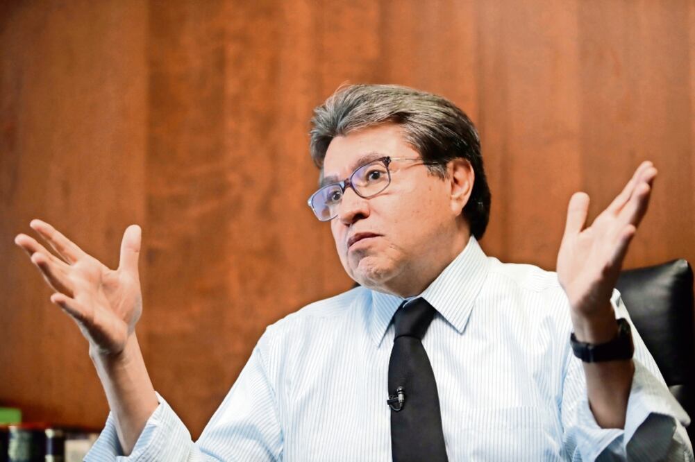 Ricardo Monreal afirmó que presentó al presidente de la Corte un documento con nombres relacionados con corrupción. Foto: ARCHIVO EL UNIVERSAL